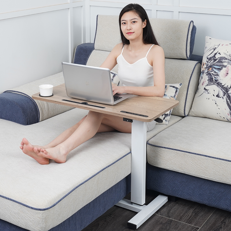 可移动升降床边桌书桌卧室床头柜沙发边几小茶几懒人折叠电脑桌子