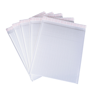 白色珠光膜气泡袋膜信封袋加强防水防自封袋快递包装袋气泡袋