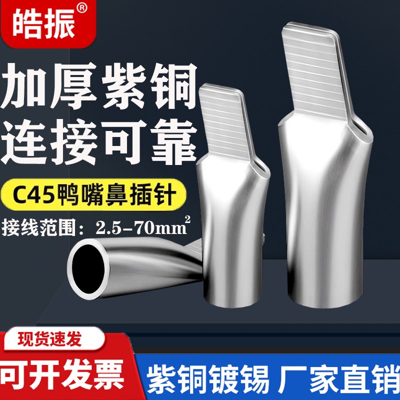 鸭嘴鼻铜鼻子C5断路器   1 1   平方接线端子插针插片