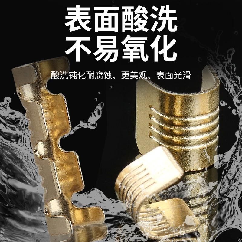 快速接线端子型压线扣电线连接器冷压铜扣端子平方,电子/电工,接线端子,淘宝优惠券,粉丝福利购,淘宝优惠卷