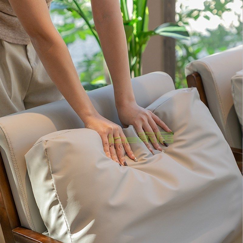 连锁奶茶店桌椅咖啡店馆休闲区实木沙发咖啡厅椅子阅读区卡座