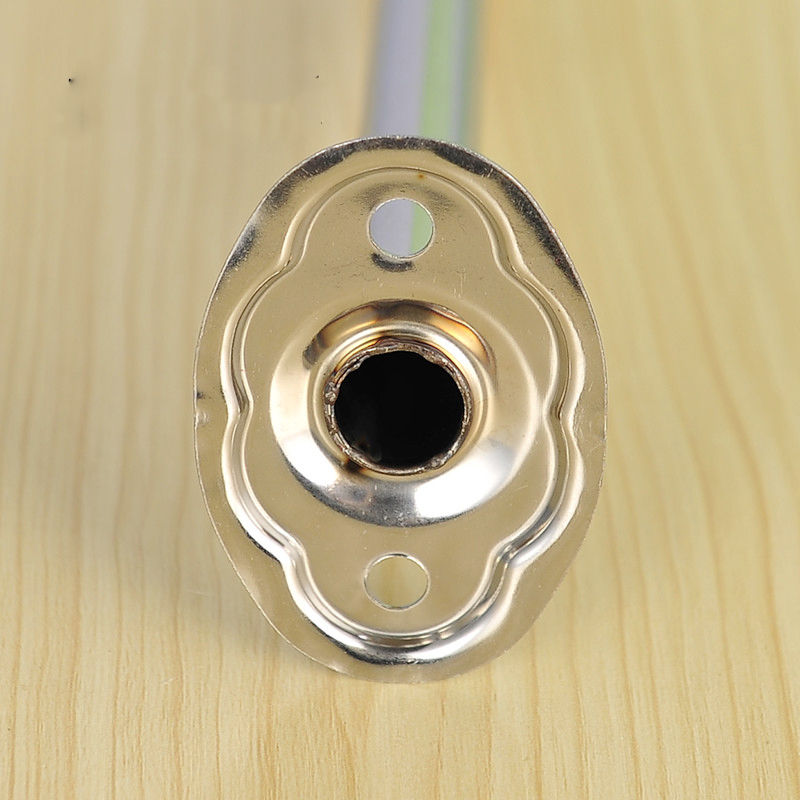 定制加厚固定式阳台晾衣杆不锈钢管挂衣杆晾衣架单杆顶装吊座