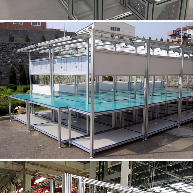 国标4040Q工业铝型材 4040H防静电铝型材 壁厚1.1MM  40*40方管