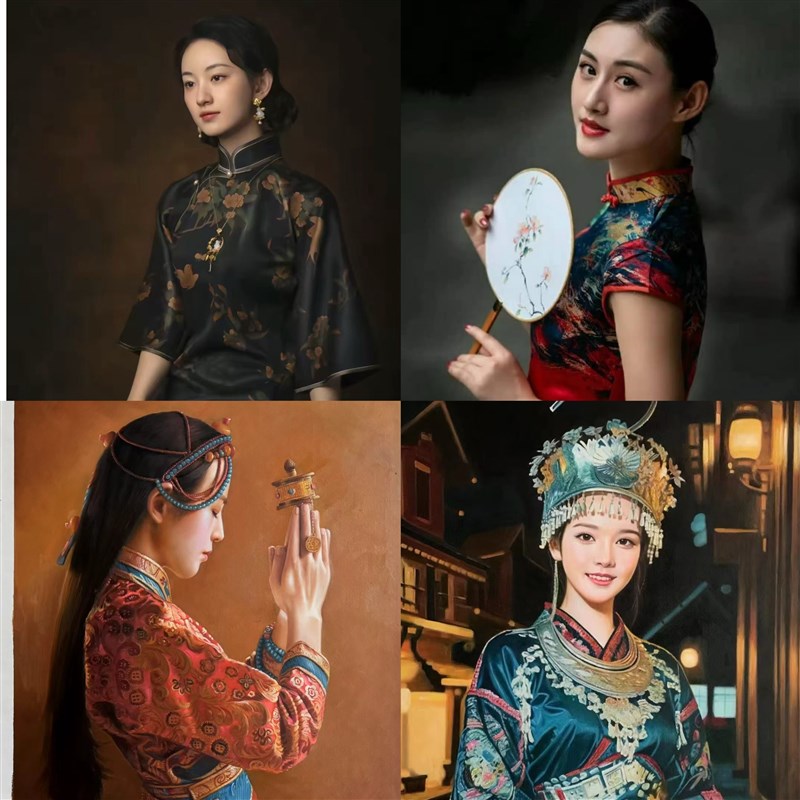 画像定制真人照片油画定制来图定制人物真人照片人像手绘油画定制