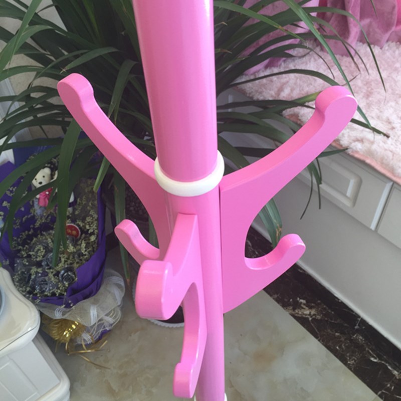 新款卧室衣架落地挂衣架帽室内实木挂衣架办公室衣帽架转角凉衣架