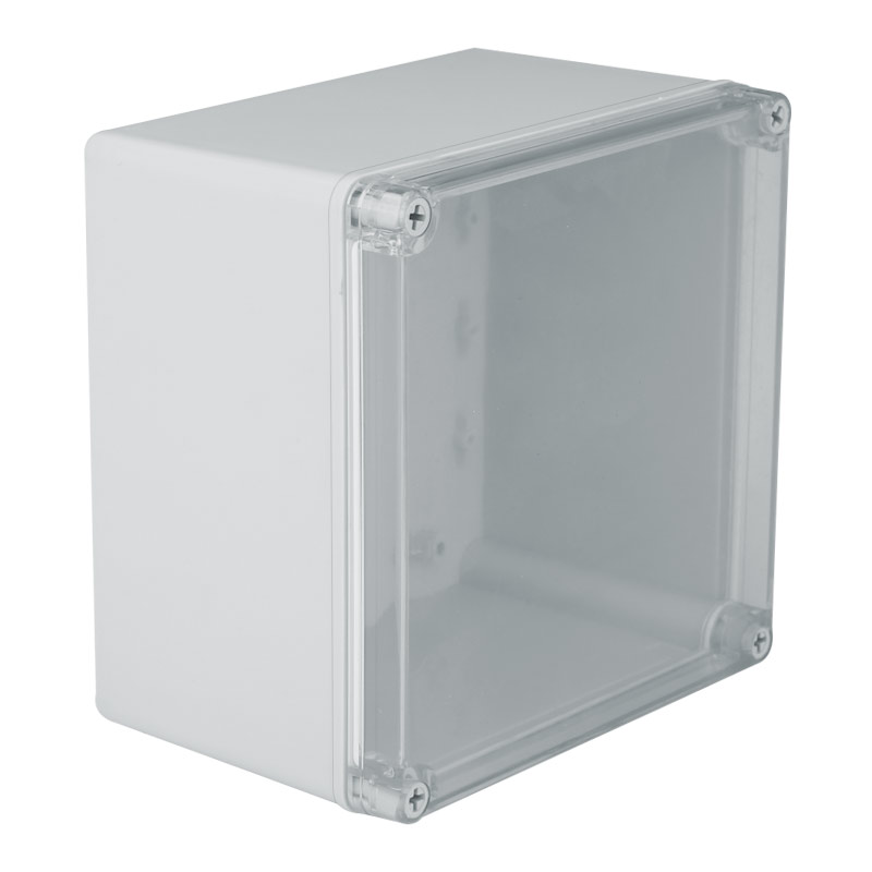 200*200*95防水接线盒透明盖电气密封箱防雨塑料电器盒AT-2020-S