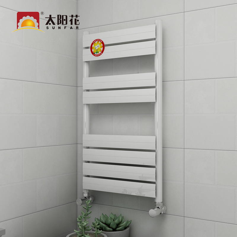 太阳花铜铝小背篓暖气片款家用卫生间壁挂式散热器水暖散热片