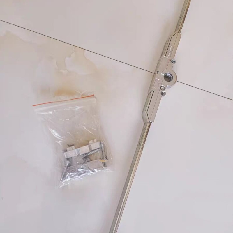 平窗窗锁扣连动杆锁点老式推窗外窗传动器塑钢传动杆器