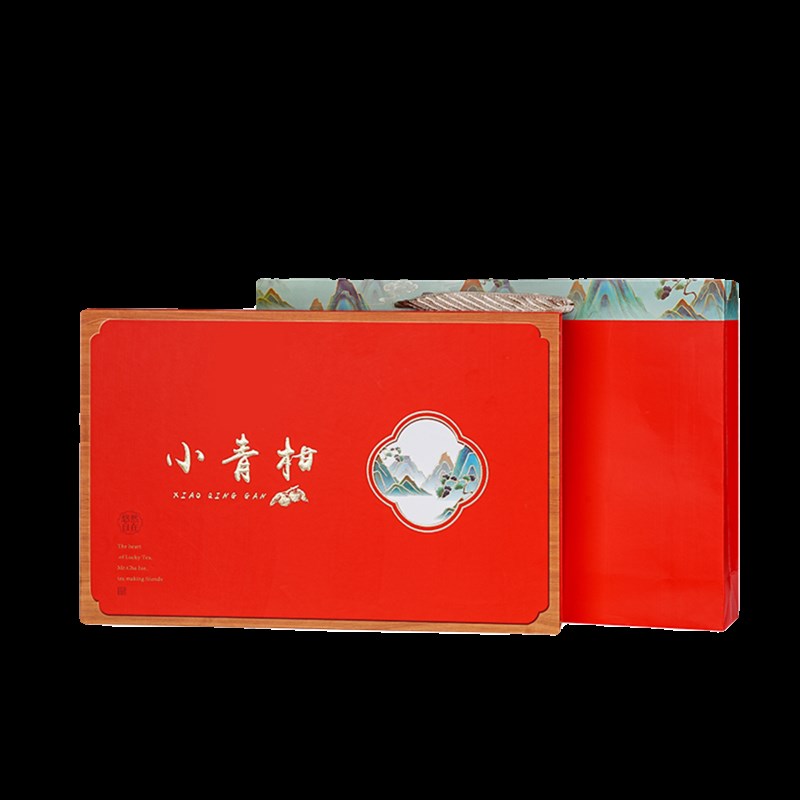 新会小青柑包装盒礼盒空盒高档2粒2粒装桔普茶柑普茶包装盒定制