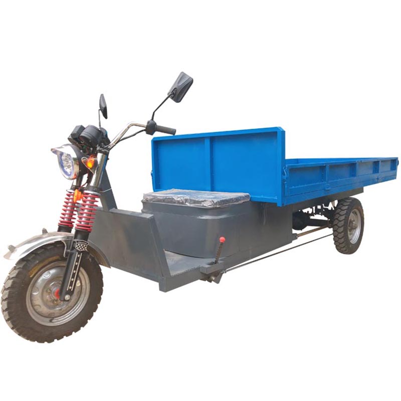 米养殖电动拉货三轮车水农用搬运自卸车载重工地大功率工程