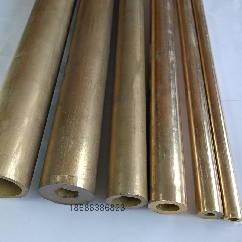 9黄铜管 纯黄铜管 厚壁空心铜管大口径黄铜毛细管 法兰铜零切