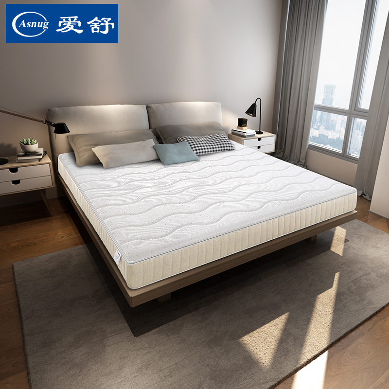 爱舒床垫 偏硬护脊全山棕床垫天然棕榈床垫非椰棕m 1.米