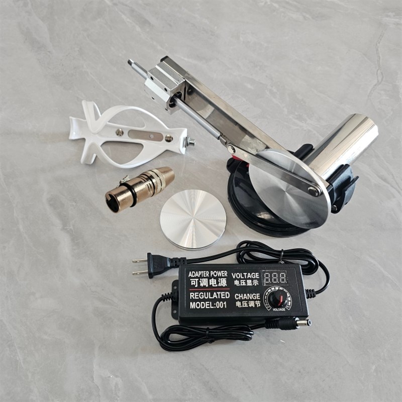 7.5厘米行程可变角度可调速度电动飞机杯卡龙接口吸盘连接器铝盘