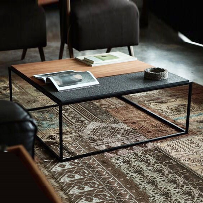 桌子腿支架订制茶几矮桌几底座黑钛不锈钢艺术桌脚桌腿支架子