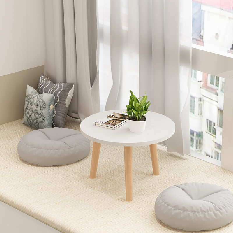 茶几小户型创意小茶几餐桌儿童学习桌飘窗桌边几花架地台茶桌