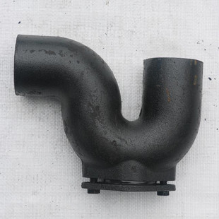 铸铁管W型门弯反水存水弯DN 下水排水管件接头