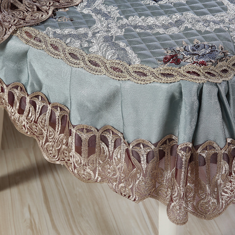 欧式餐桌布椅椅垫茶几桌布布艺长方形 台布椅子罩餐椅垫装