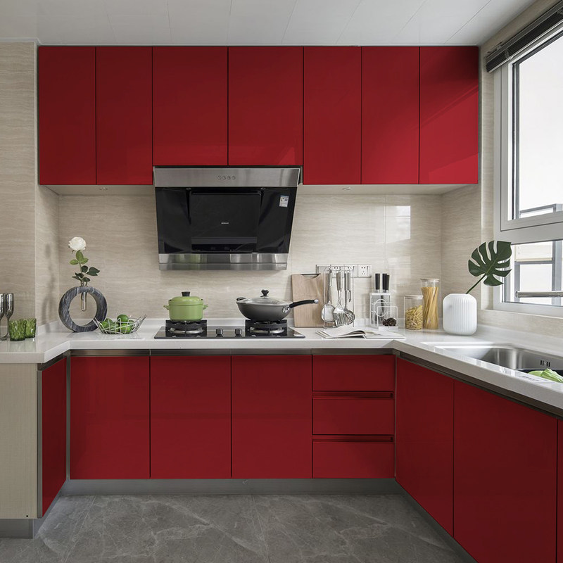 加厚酒红色壁纸法式复古墙纸卧室电视背景墙大红防水即时,家居饰品,软装墙贴,淘宝优惠券,粉丝福利购,淘宝优惠卷