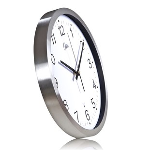 康巴丝中式个性电波钟客厅时钟现代挂表创意金属卧室静音挂钟