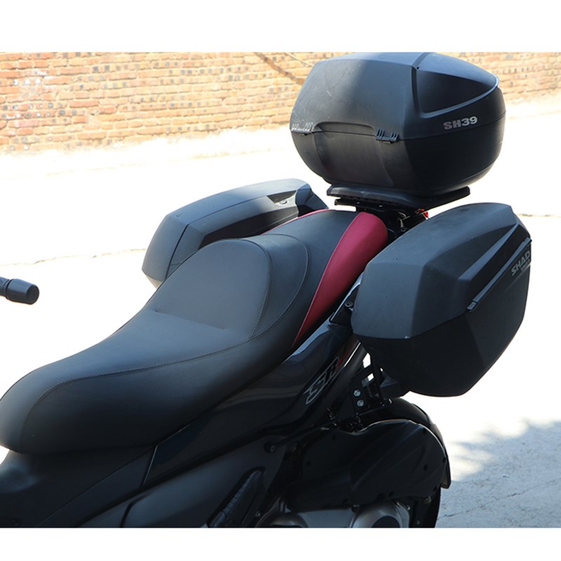 阿普利亚Rmx夏德三箱 边箱尾箱后备箱尾翼边架改装