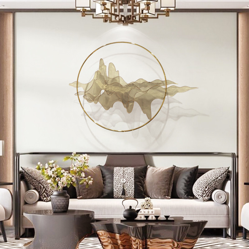 现代家居铁艺壁饰创意墙面装饰挂件金属立体山影壁挂墙饰艺术挂饰,家居饰品,壁饰,淘宝优惠券,粉丝福利购,淘宝优惠卷