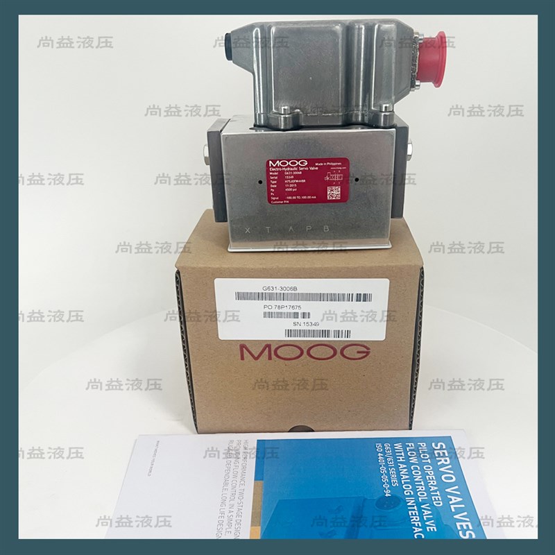 穆格伺服阀G631-3002B/3003/3004/3005/3006/3007/3008B 电磁MOOG