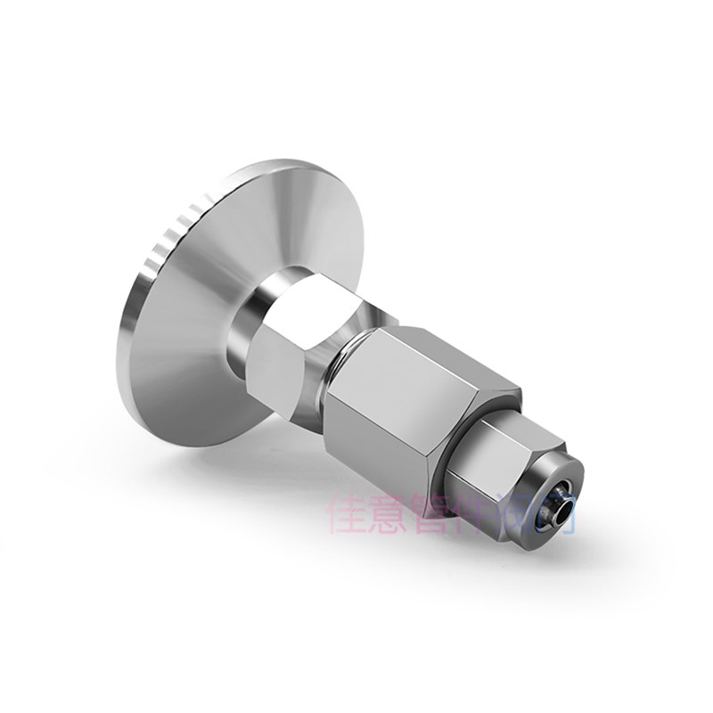 KF高真空快插接头PU皮管0不锈钢1卡箍夹头快装NW管件0