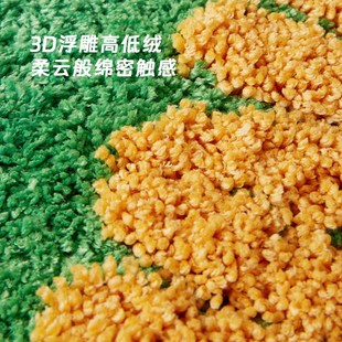 卡通浴室b地垫淋浴房卫生间吸水防滑家用脚垫儿童老人洗澡防摔地