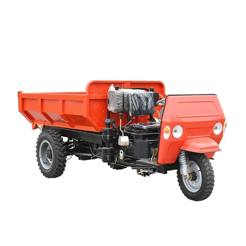 柴油三轮车农用自卸三马子运输车爬坡爬山工程车王载重王翻斗车