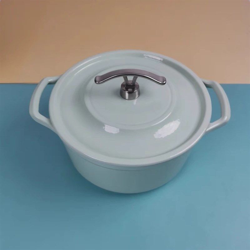 三厦黑底釉精品铸铁珐琅锅炖锅焖烧锅家用电磁炉燃气灶烤箱通用,厨房/烹饪用具,炖锅/炖煲/汤煲,淘宝优惠券,粉丝福利购,淘宝优惠卷