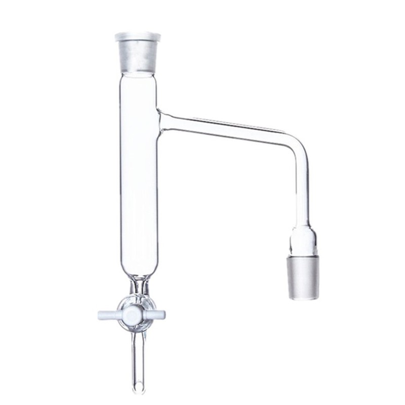 化学实验室 玻璃油水分离器 分水器 聚四氟活塞 标准口 24#*2现货