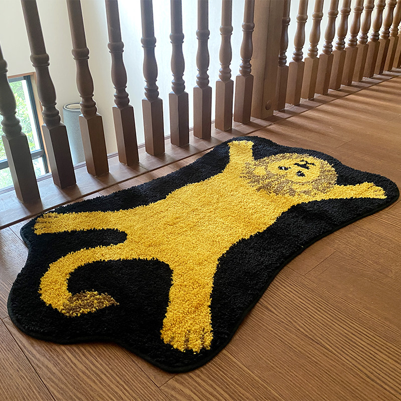 卡通卧室床边毯异形入户进门浴室防水防滑垫吸水日系风地毯垫子,居家布艺,床边毯,淘宝优惠券,粉丝福利购,淘宝优惠卷