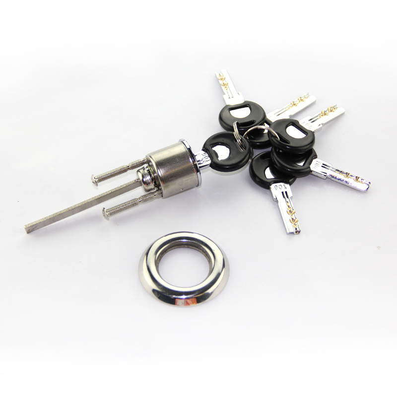 安星304不锈钢电控锁门禁刷卡锁无线遥控锁1073按钮电控锁家用