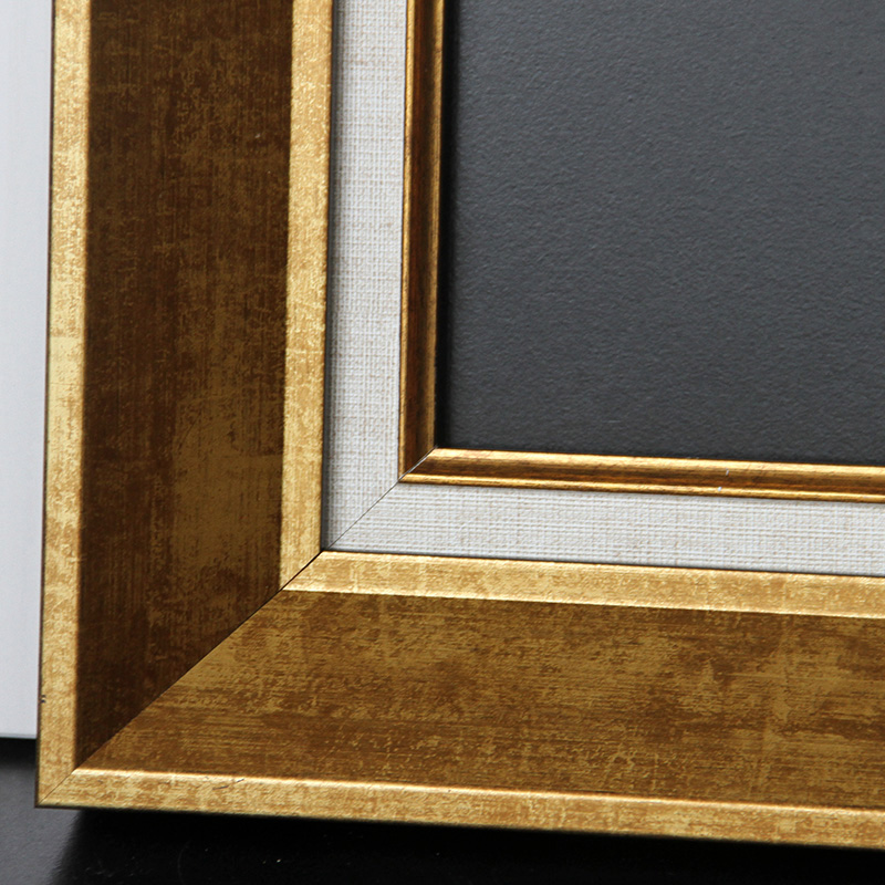 现代 金色复古画框 相框油画装裱素描装画 框宽度5cm厚度5cm