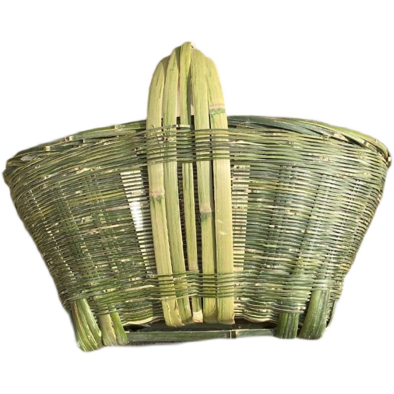 手工竹篮竹编手提篮手提菜篮子鸡蛋筐环保菜篮果园元采摘筐竹篮子