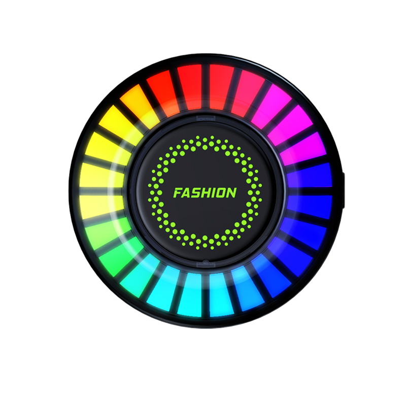 汽车载香薰出风口拾音节奏灯声控 车内装饰氛围灯智能RGB香水音乐