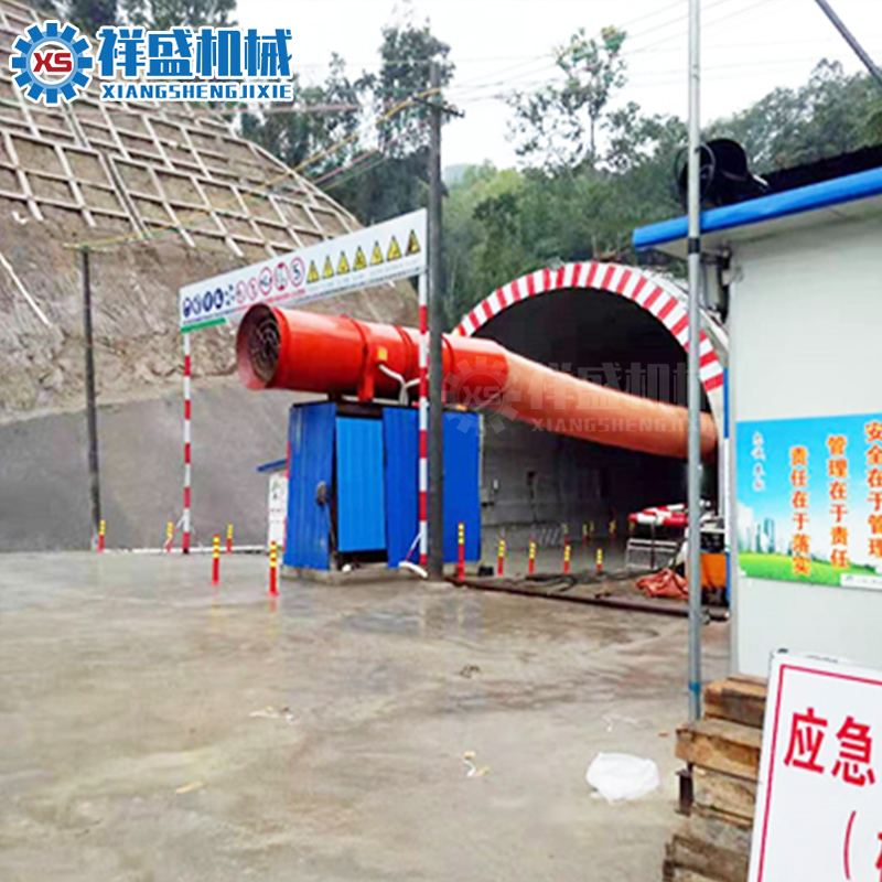 隧道施工专用通风机DF 电机地铁工业静音轴流向对旋射流风机