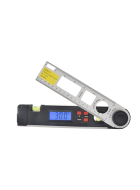 电子数显角度尺UI木工精度D 二合一阴阳角尺