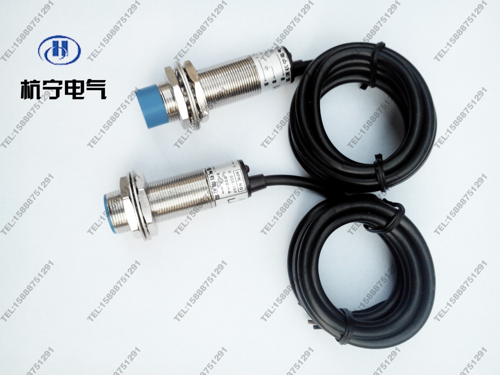 电感式接近感应开关LJ18-5D直流五线继电器输出 M18 10mm