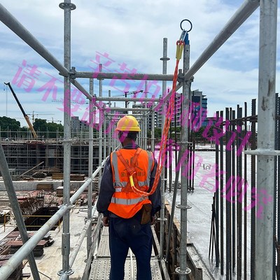 模板安全带系挂点装置绳固定器建筑工地高空外墙装修钢管架锚