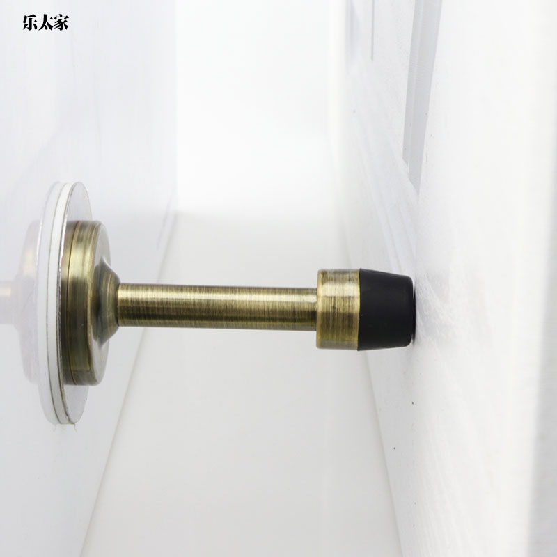 门碰免打孔 室内卫生间房门防撞门挡门阻橡胶门吸限位器门顶新款