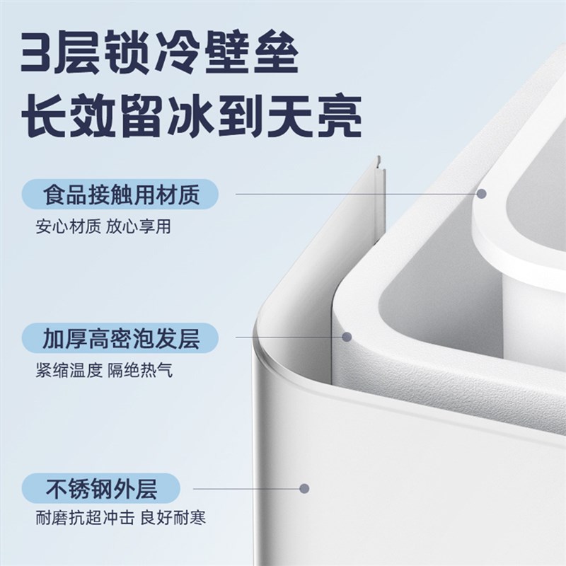 志制冰机小型家用宿舍学生迷你全自动冰块制作机奶茶店商用冰块机