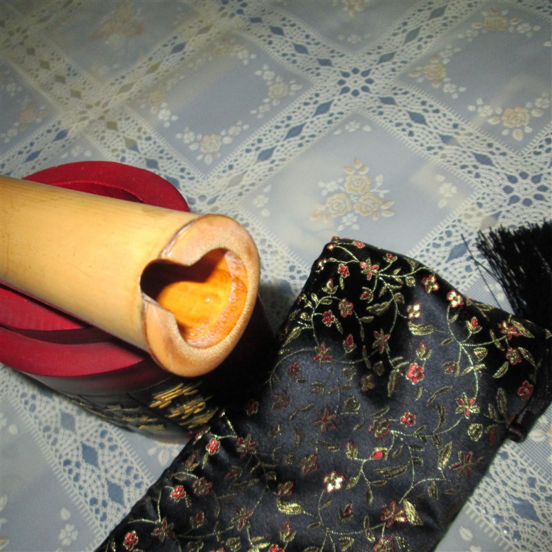 梧桐南箫 桂竹南箫金竹 大头箫 竹根萧  尺八 六八孔 梧桐特制