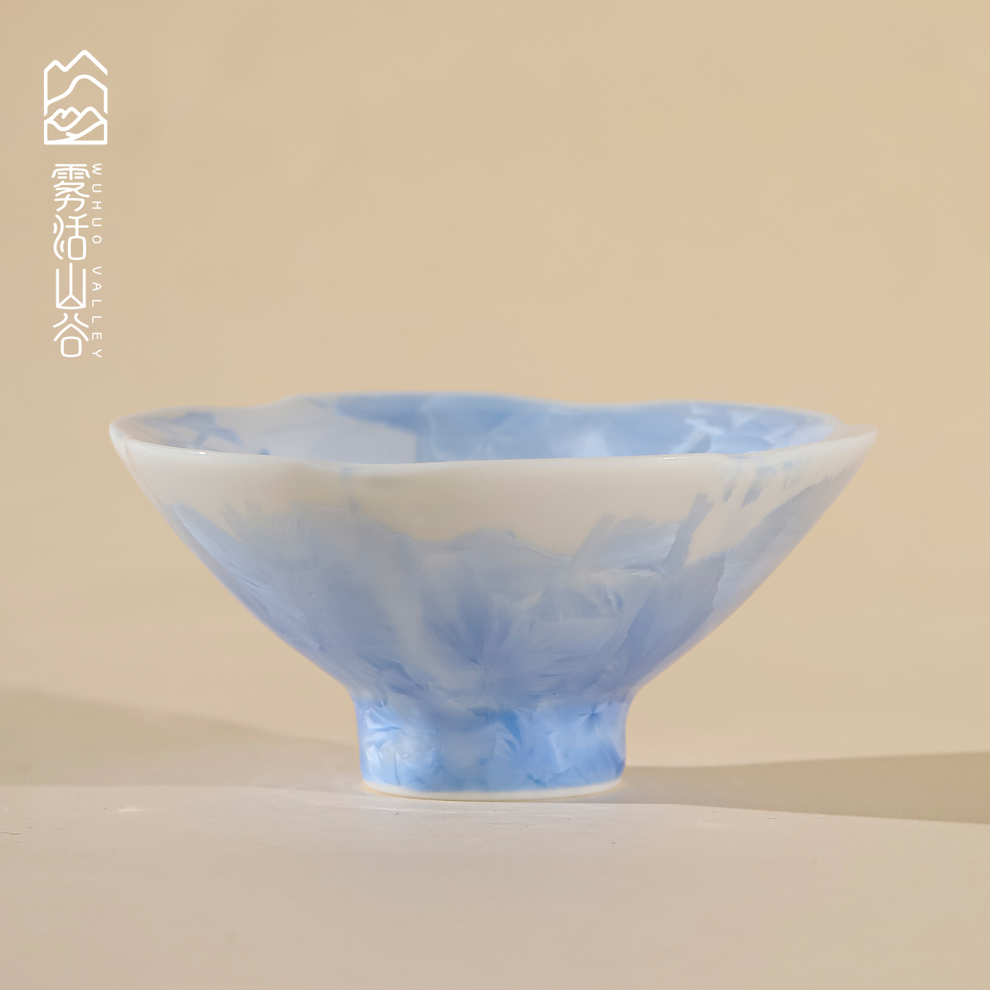 高档结晶釉陶瓷茶杯小清新主人杯