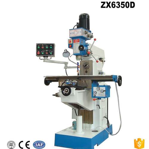厂家供应ZX6350D立卧两用多功能钻铣床