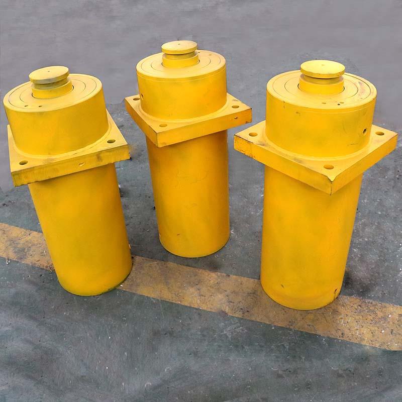 液压油缸生产厂家工程用重型液压油缸定制80-800吨中间法兰油缸