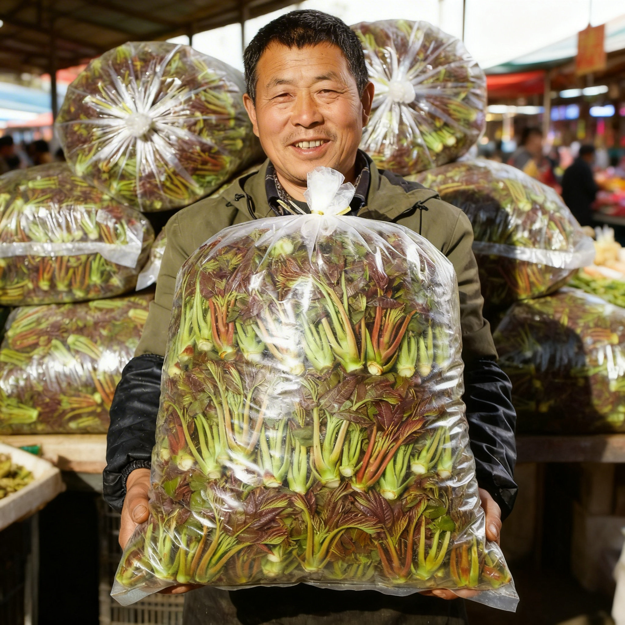 【超值】山东特色头茬嫩香椿芽26年新鲜腌制椿芽山东腌香椿芽