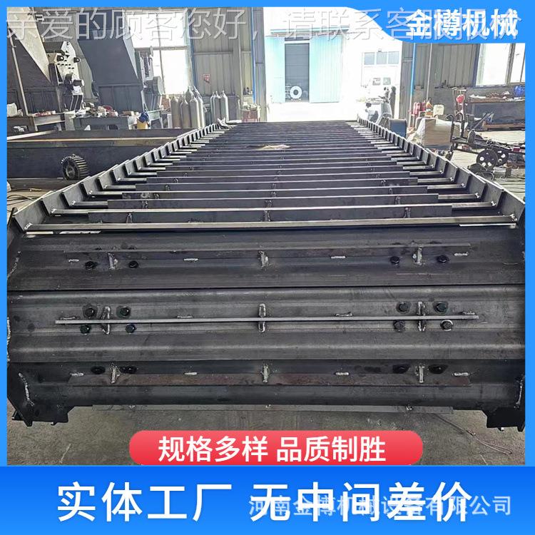 破碎链板送机 矿石废1424钢 垃圾分输选  碳机钢重型链板给料机