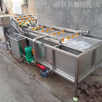 气泡洗果设菜机自 商用型动海鲜水喷EIB淋气泡清洗备 省工省钱