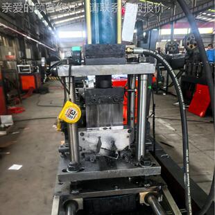 金货架立柱成货架立柱型机备 设彩属钢围挡冷轧机械 全自孔动冲冷